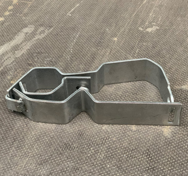 RVS bouwhek slot van Q-Fence voor afsluiten van bouwhekpoort