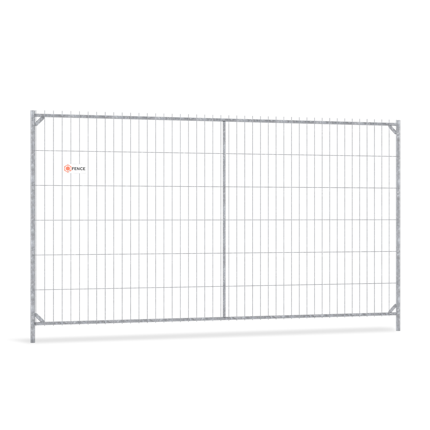 Q-Fence High Security XPlus bouwhek met middenbuis en hoekversteviging