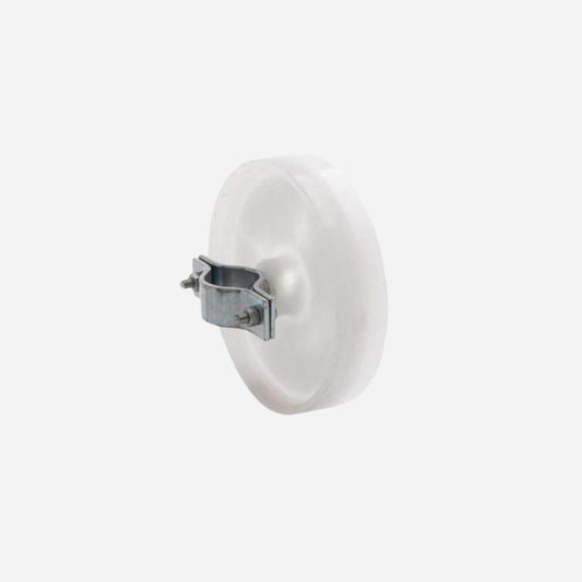 Bouwhek poortwiel van Q-Fence met nylon wiel voor soepele doorgang