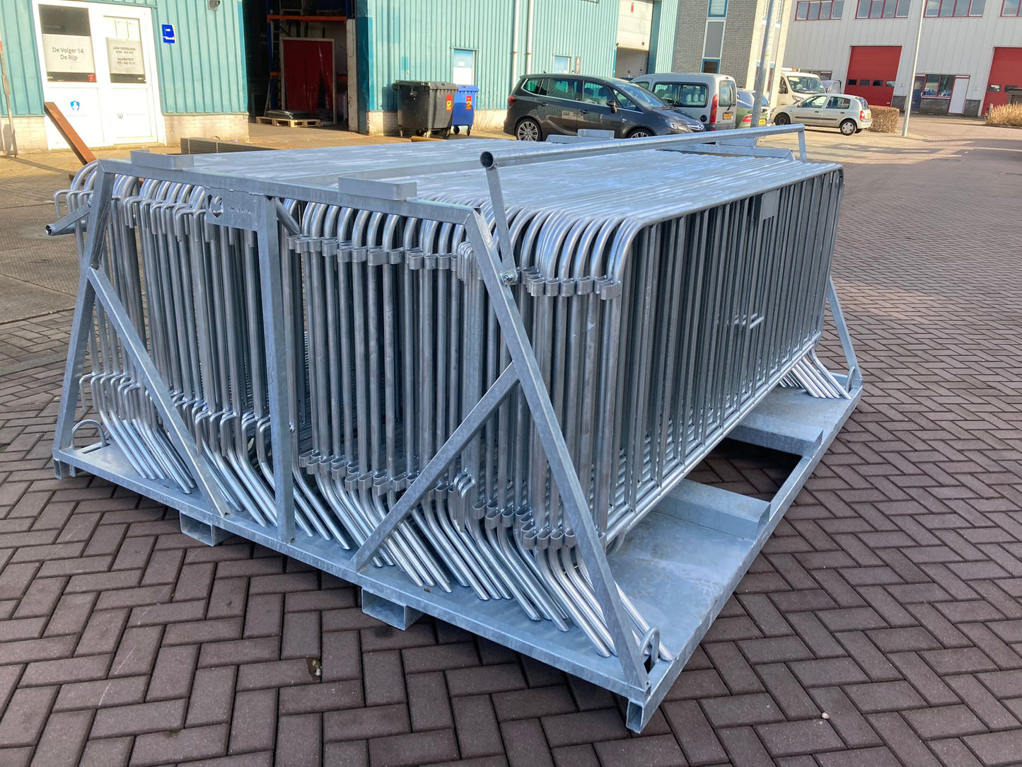 Plateforme de chargement pour barrières anti-émeute 2800