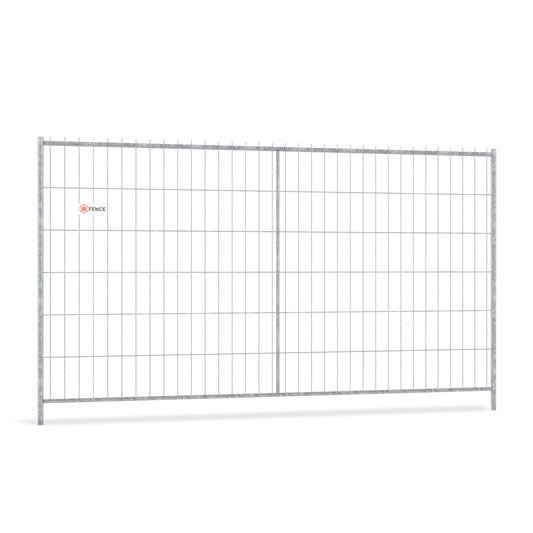 Bouwhek Q-Professional Plus van Q-Fence thermisch verzinkt met middenbuis en sterk frame