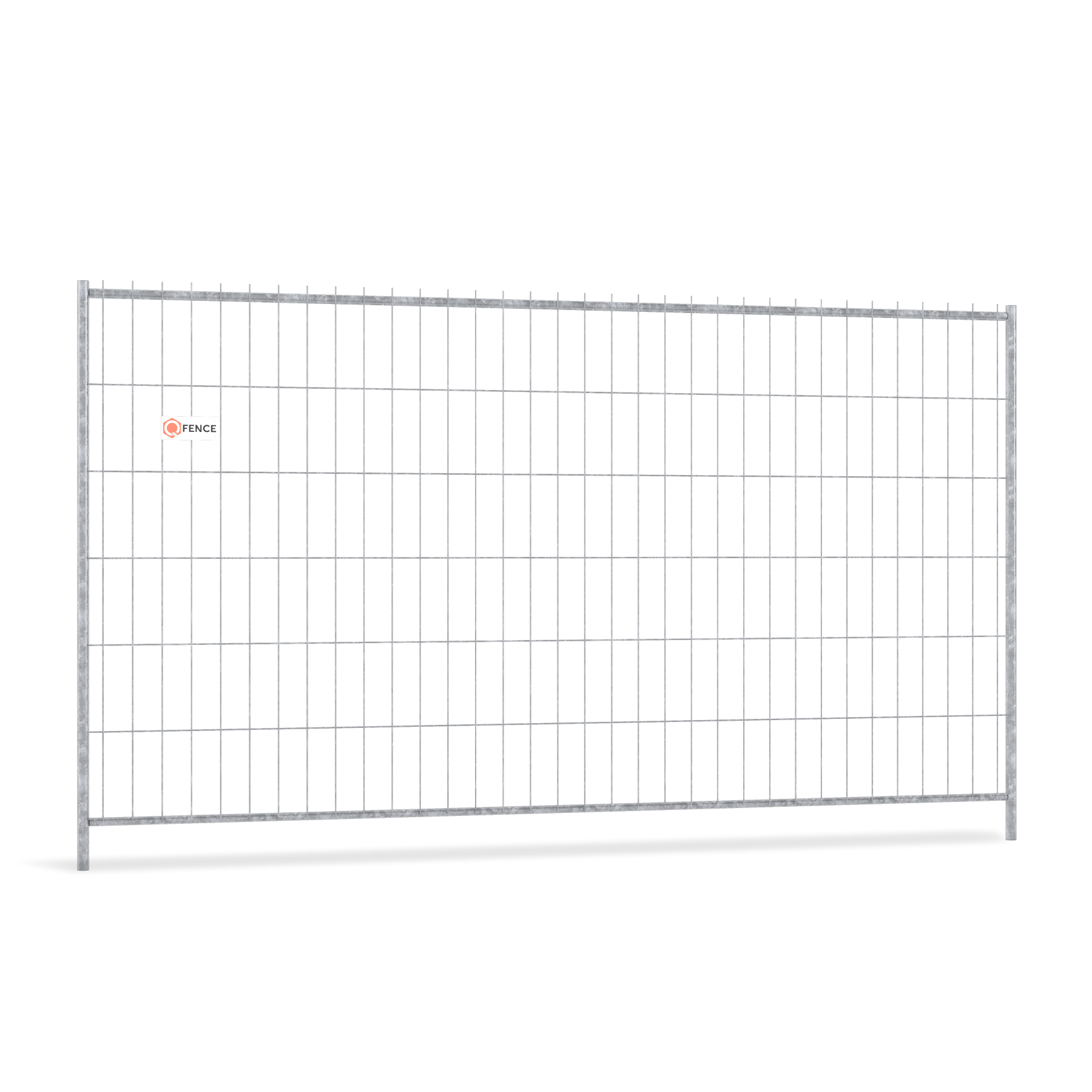 Bouwhek Q-Professional van Q-Fence thermisch verzinkt met handgelast frame