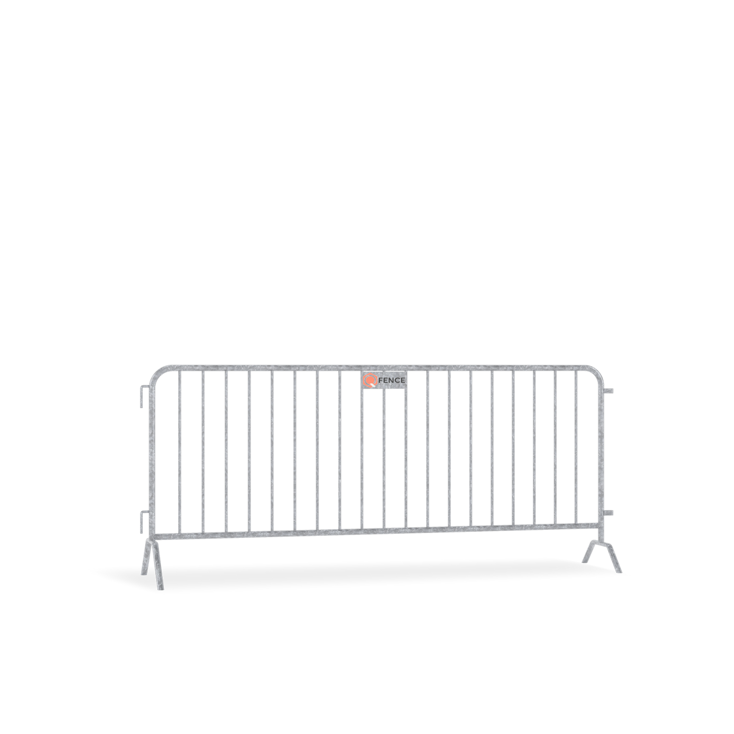 Q-Fence dranghek 19 spijlen met naamplaat thermisch verzinkt afzethek