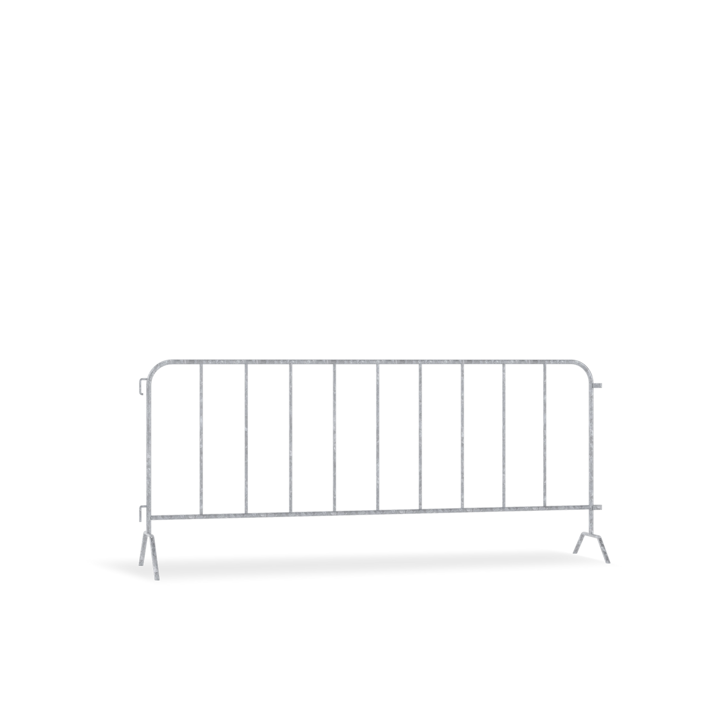 Q-Fence dranghek 9 spijlen lichtgewicht thermisch verzinkt afzethek