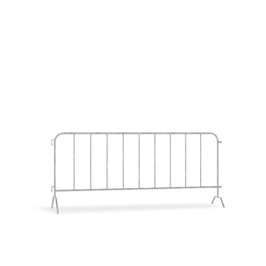 Q-Fence dranghek 9 spijlen lichtgewicht thermisch verzinkt afzethek