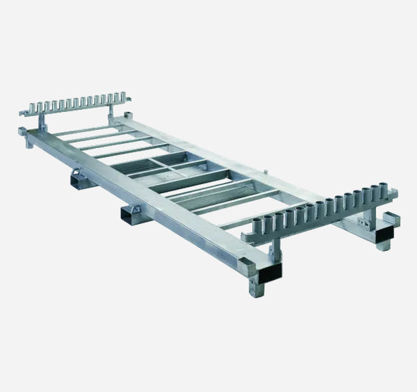Q-Fence combipallet 30 transportrek bouwhekken blokken klemmen verstelbaar