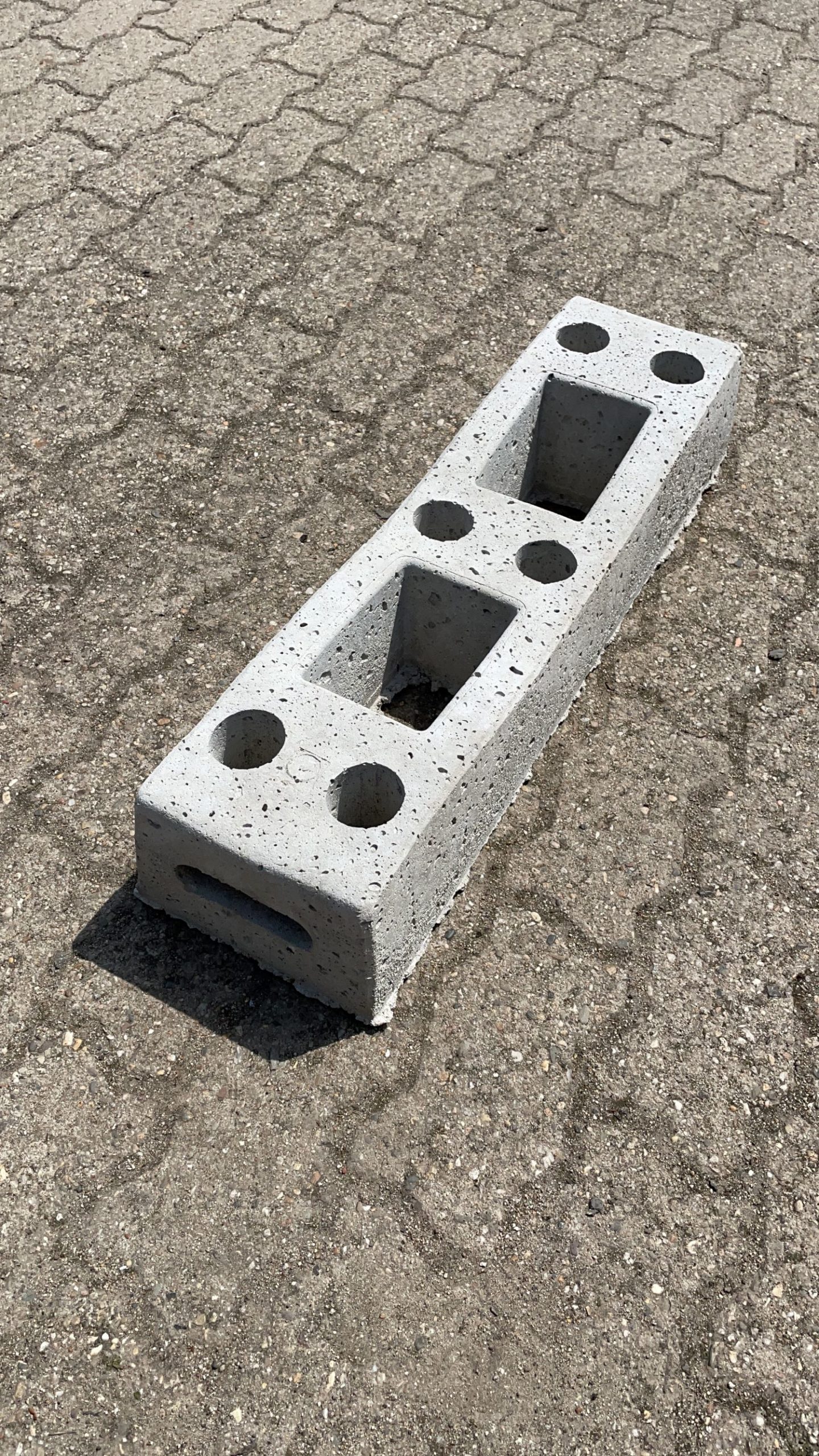 Specialist Productiviteit bar Q-beton blok 25 kg - QFence - Bouwhekken